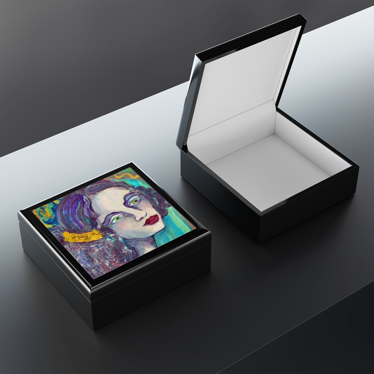 Jewelry and Keepsake Box - 1930s Girl #2