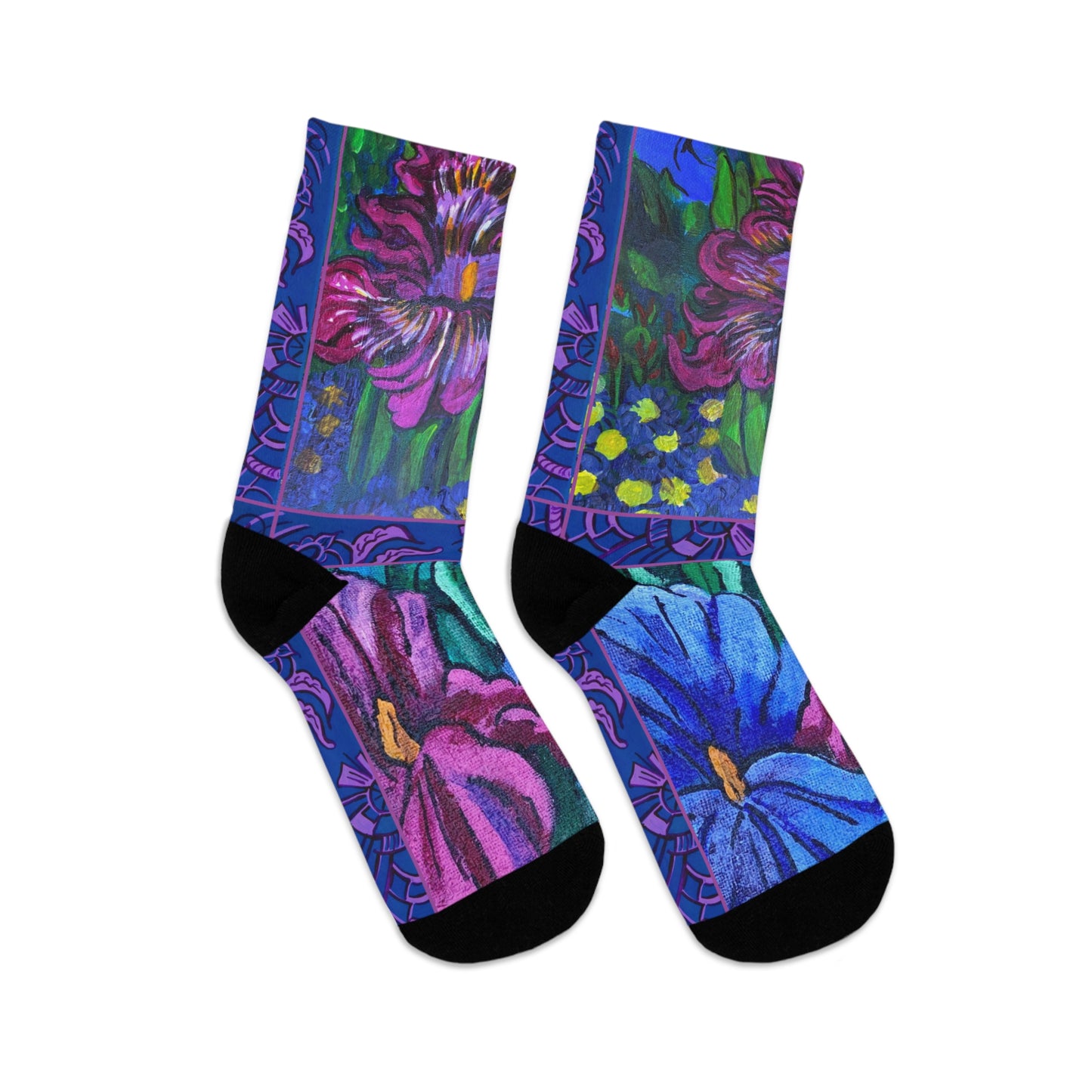 Crew Socks "The Garden"