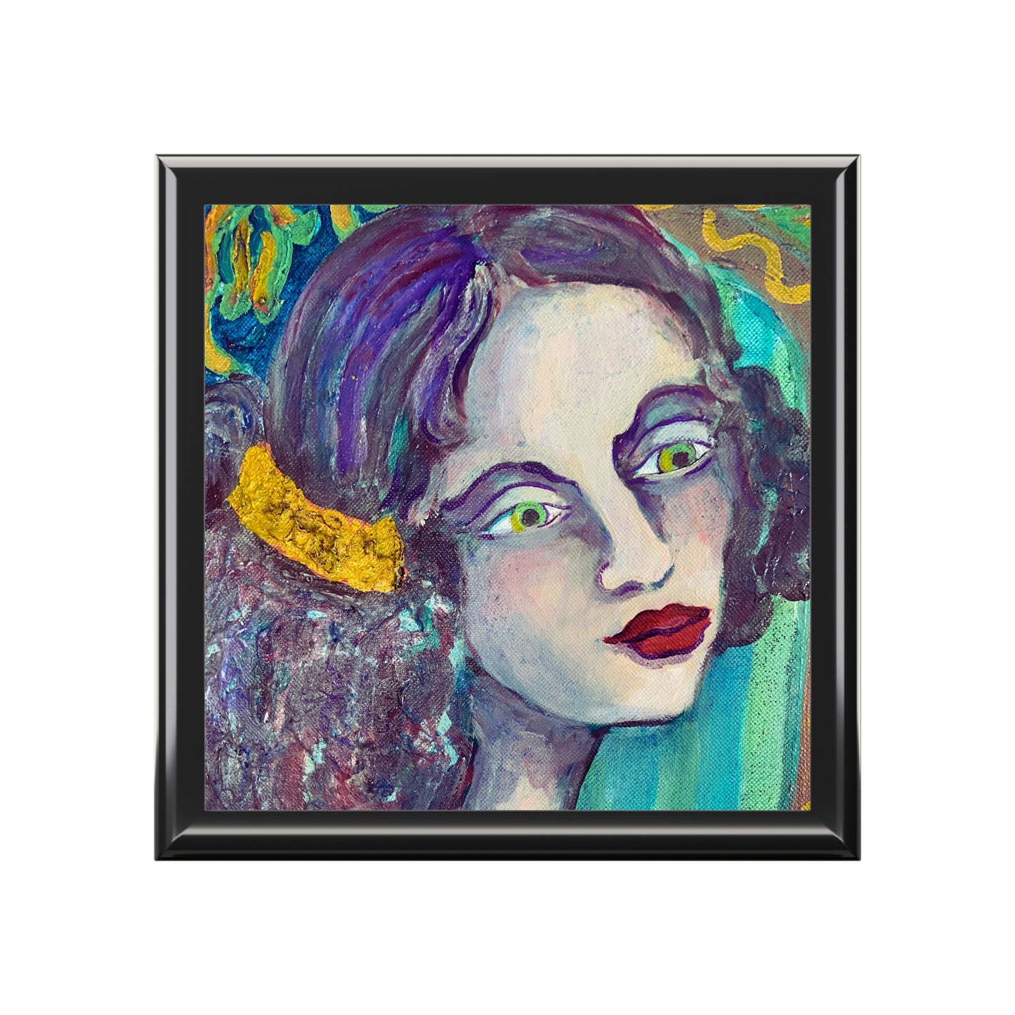 Jewelry and Keepsake Box - 1930s Girl #2
