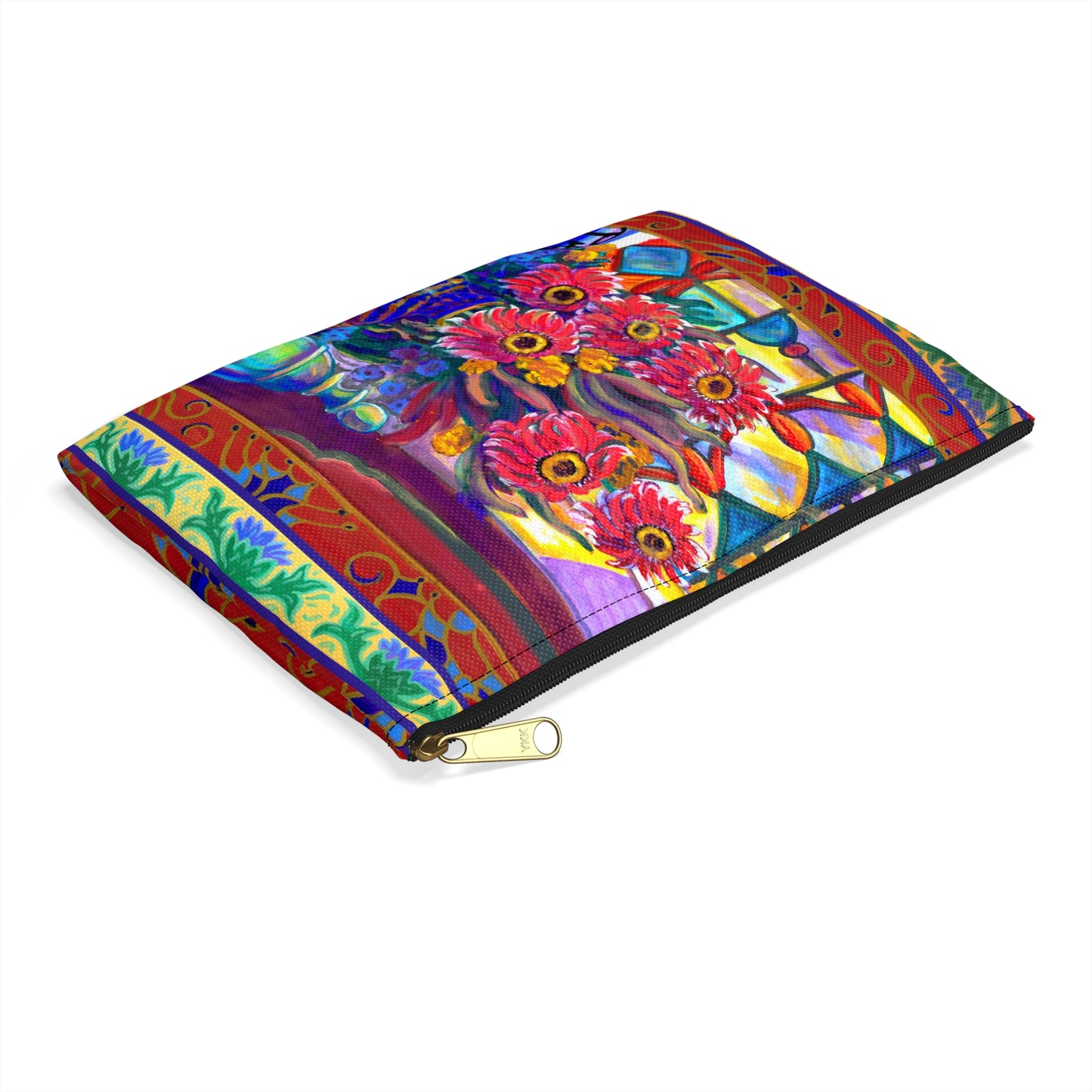 Pencil, Glasses or Makeup Bag - Kitchen Zinneas