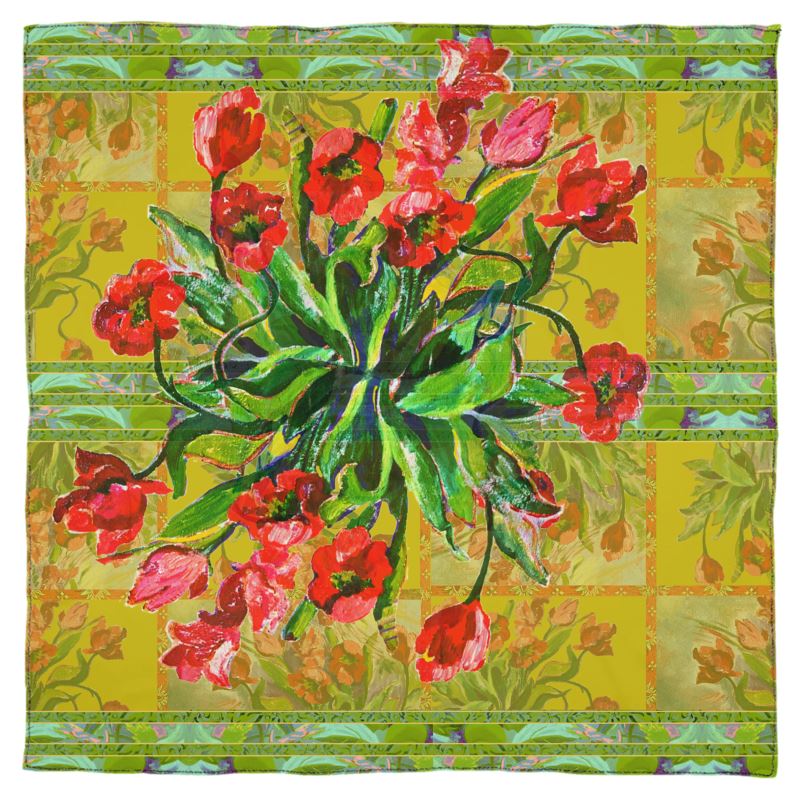 Scarf "Poppy Party"