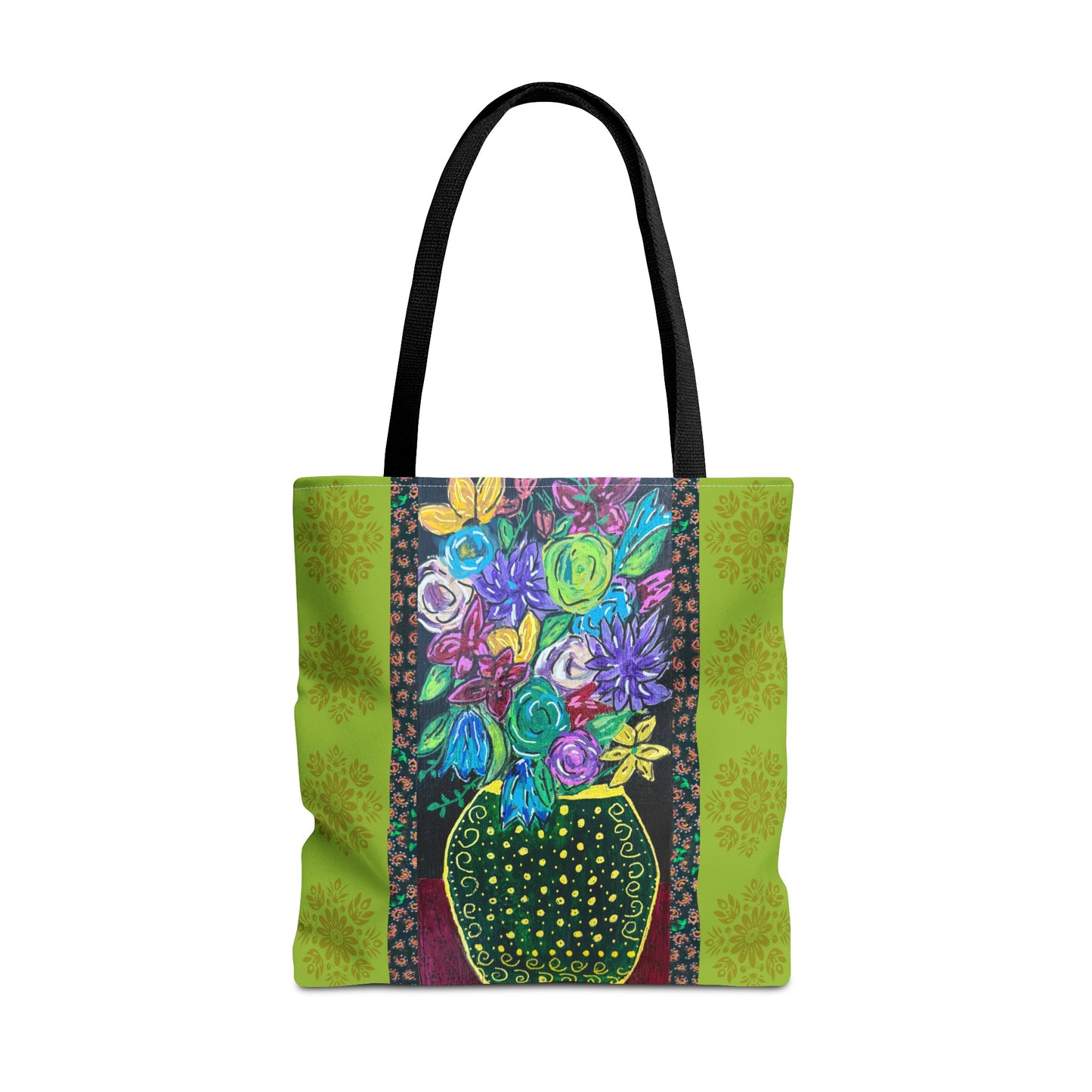Tote Bag - Spring Green, by 'Monica in the Garden'