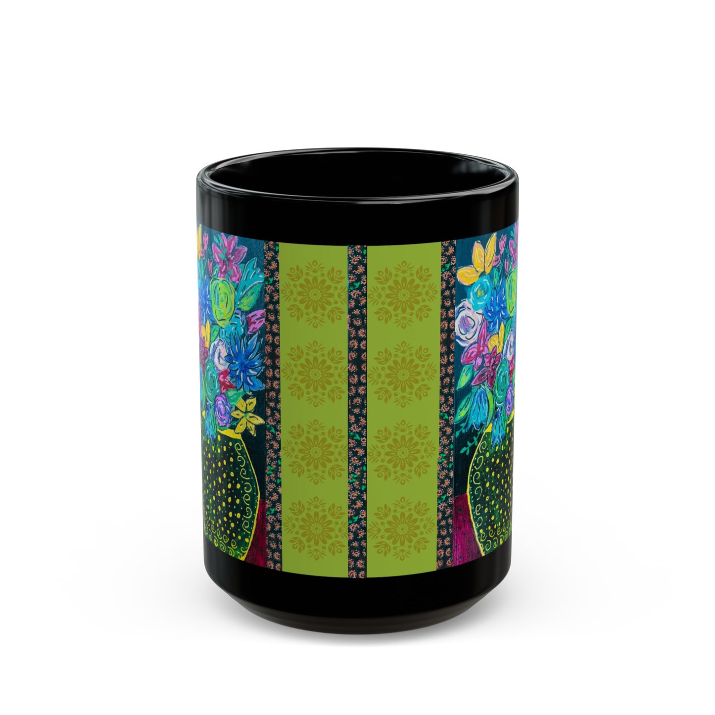 Ceramic Mug - Spring Green (11oz, 15oz)