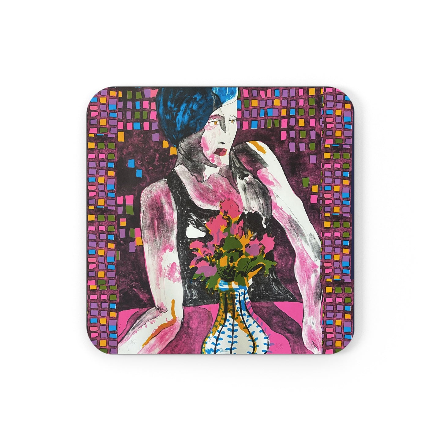 Corkwood Coaster Set - Night Out