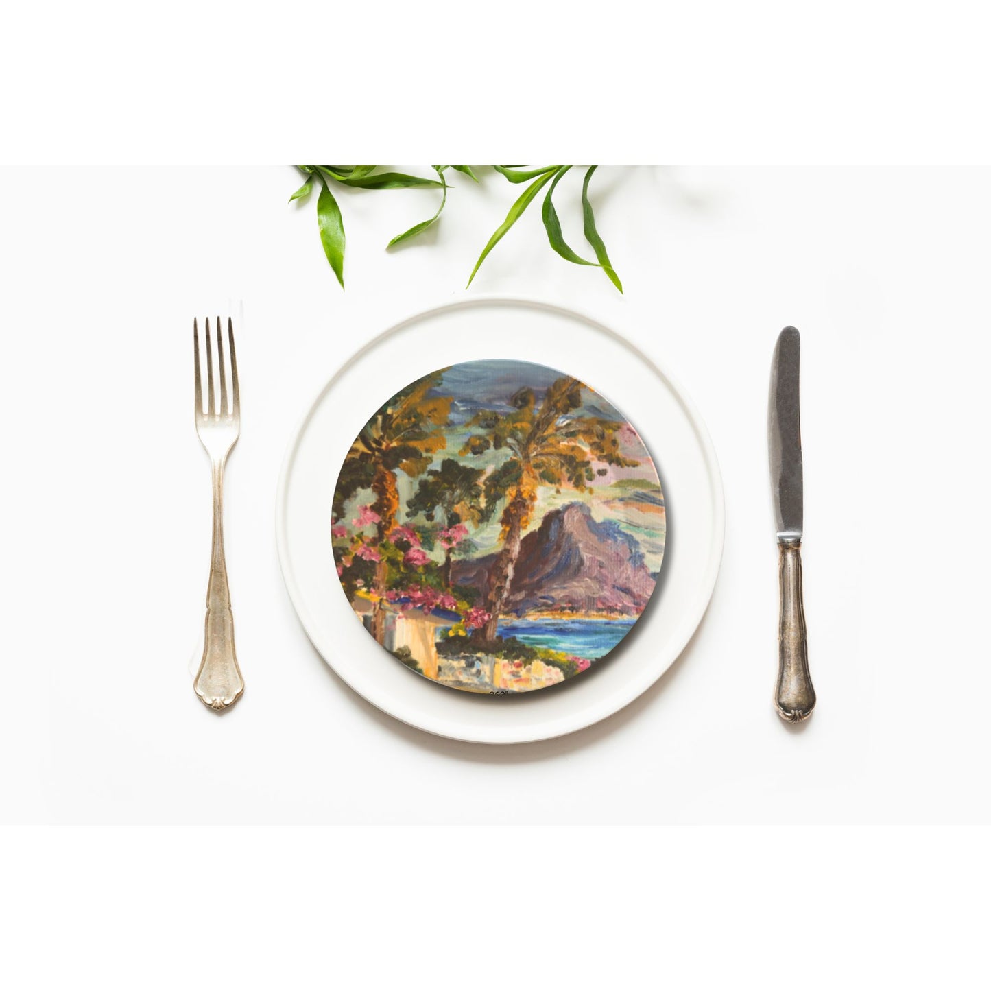 Party Plates - Landscapes by Pilar, Set of 4