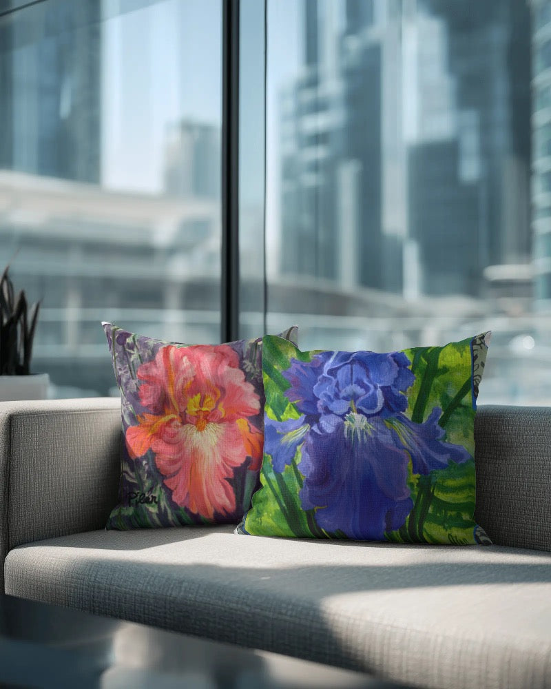 Decorative Pillow - Blue Iris