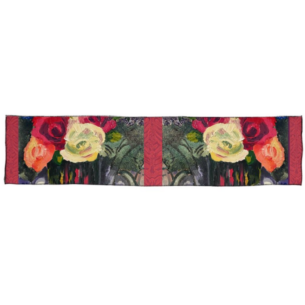 Scarf "Tea Roses"