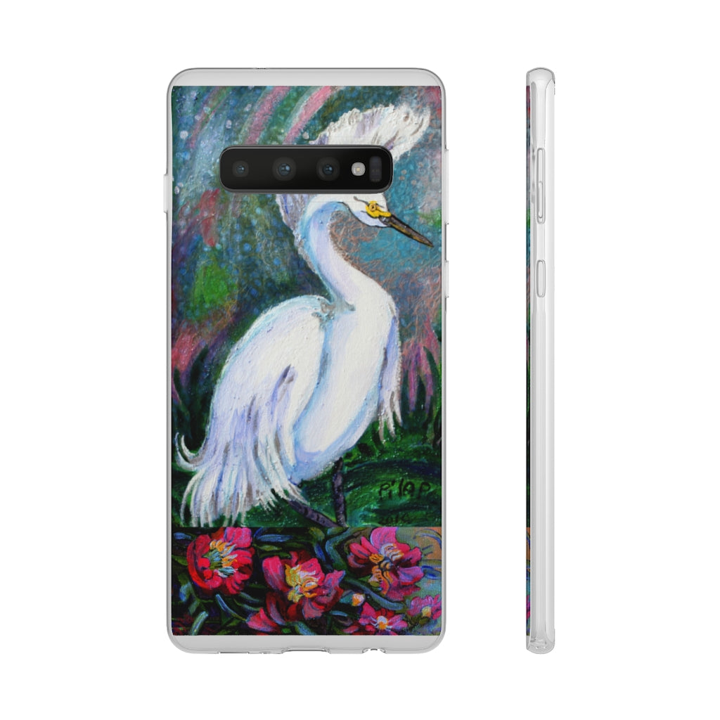 Phone Case, "Snowy Egret"