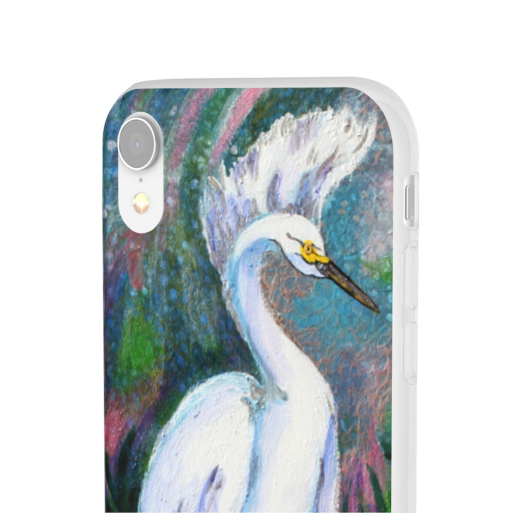 Phone Case, "Snowy Egret"