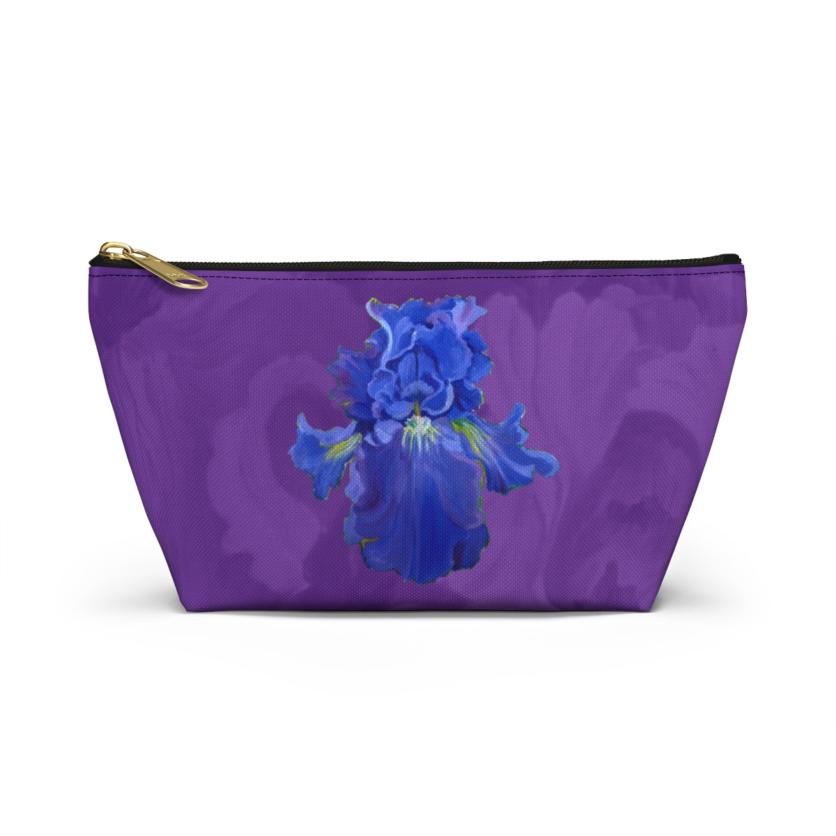 Perfect Pouch "Iris on Purple