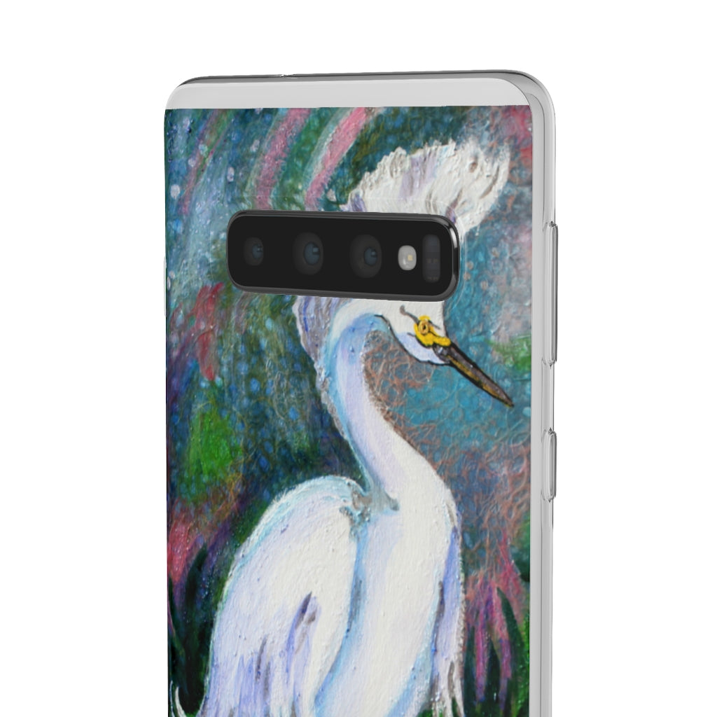 Phone Case, "Snowy Egret"