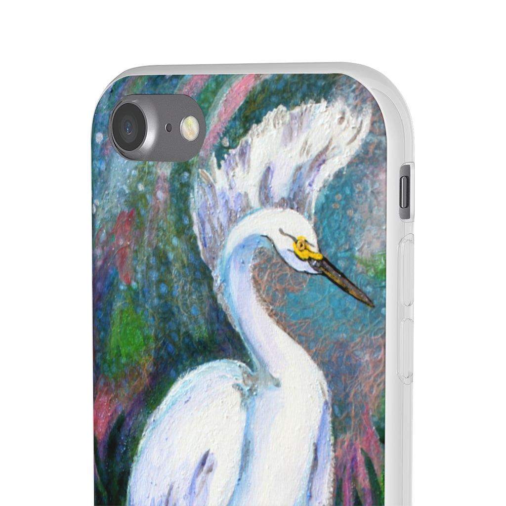 Phone Case, "Snowy Egret"