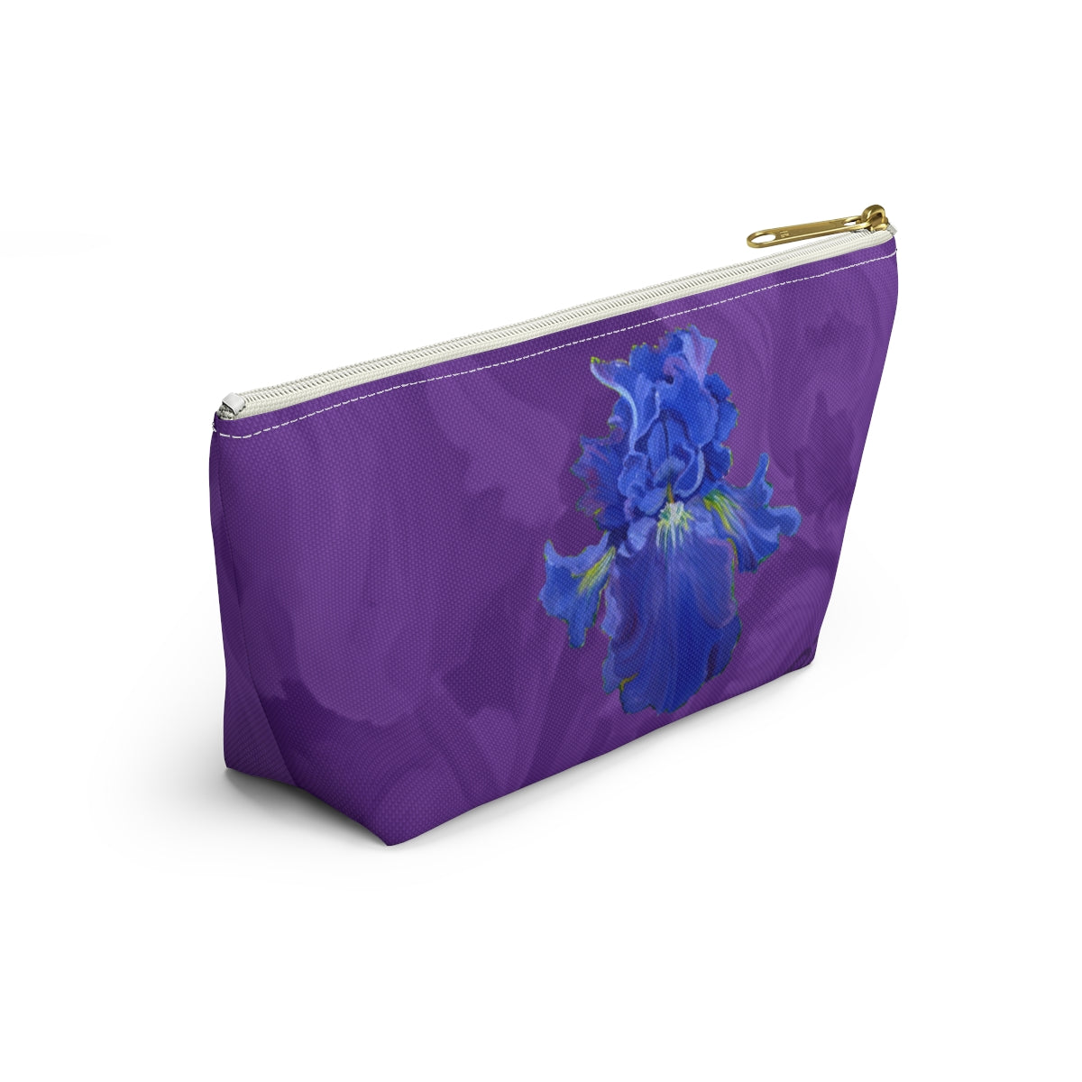 Perfect Pouch "Iris on Purple