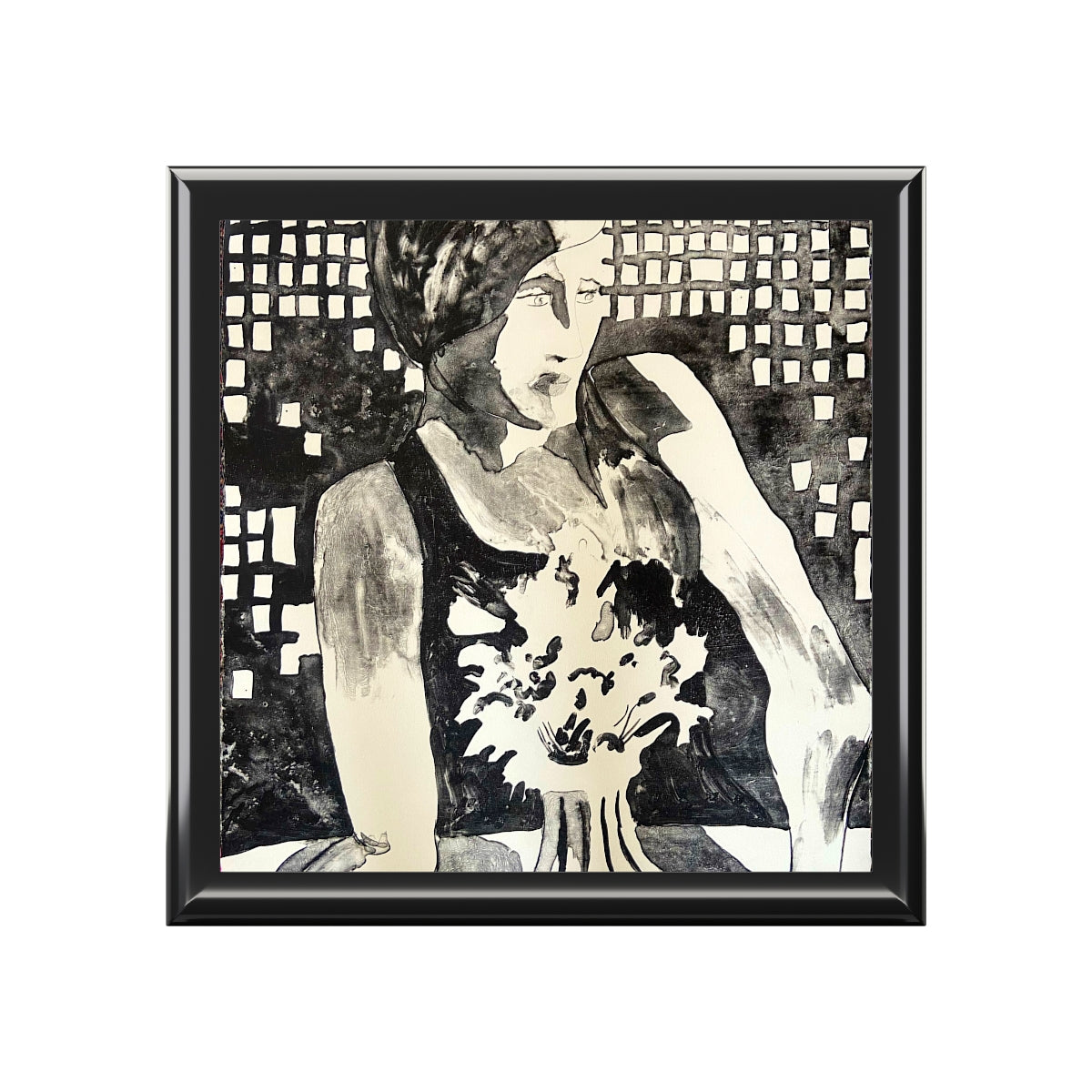 Jewelry and Keepsake Box "Night Out in Black and White"