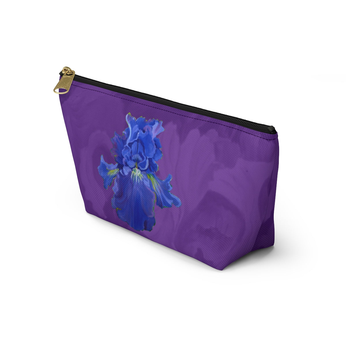 Perfect Pouch "Iris on Purple