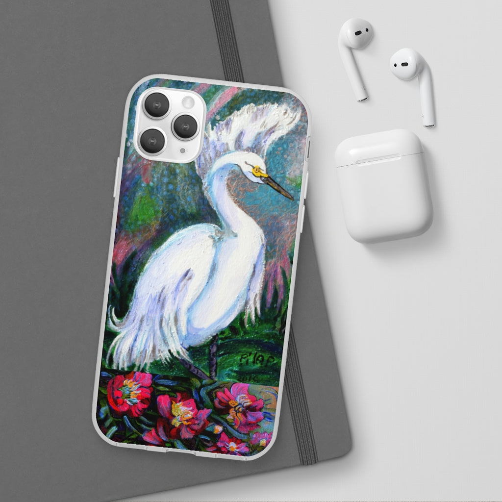 Phone Case, "Snowy Egret"