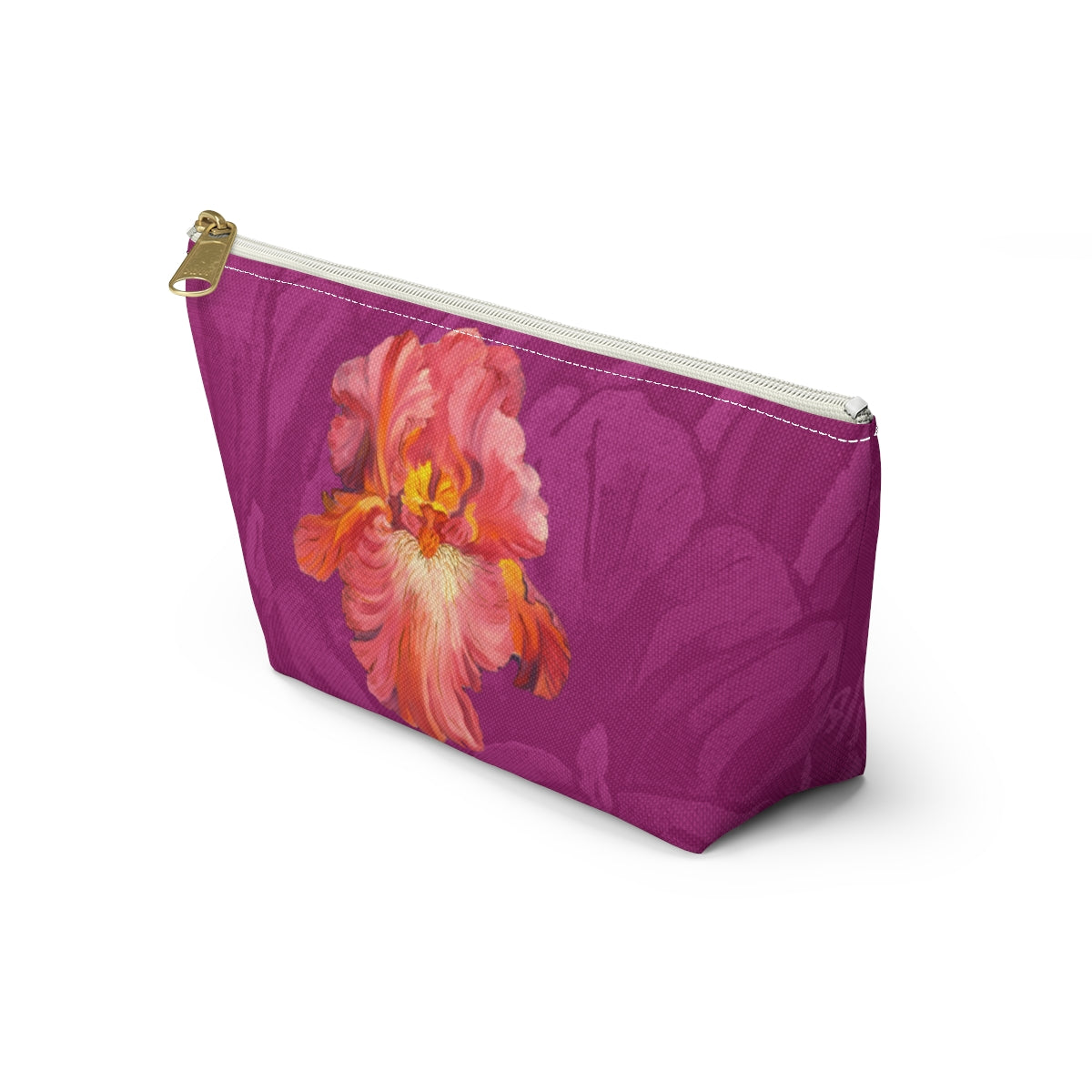 Perfect Pouch "Iris on Pink"