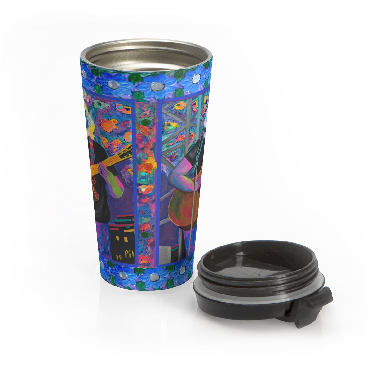 "Jerry Among the Stars" Stainless Steel Travel Mug