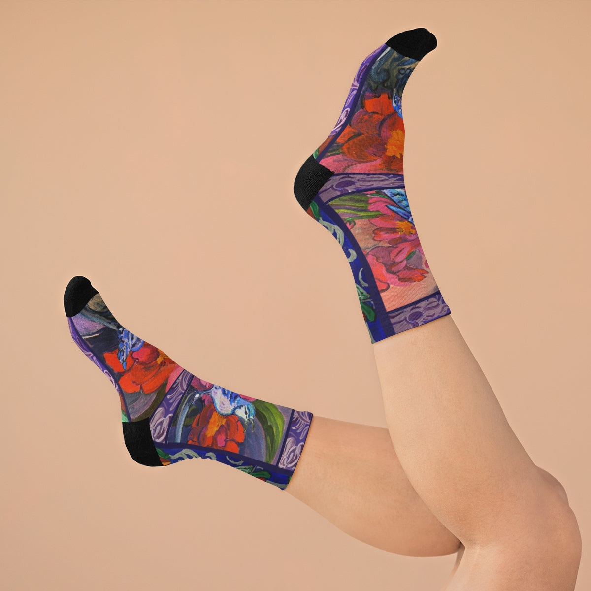 Crew Socks "Bluebirds"