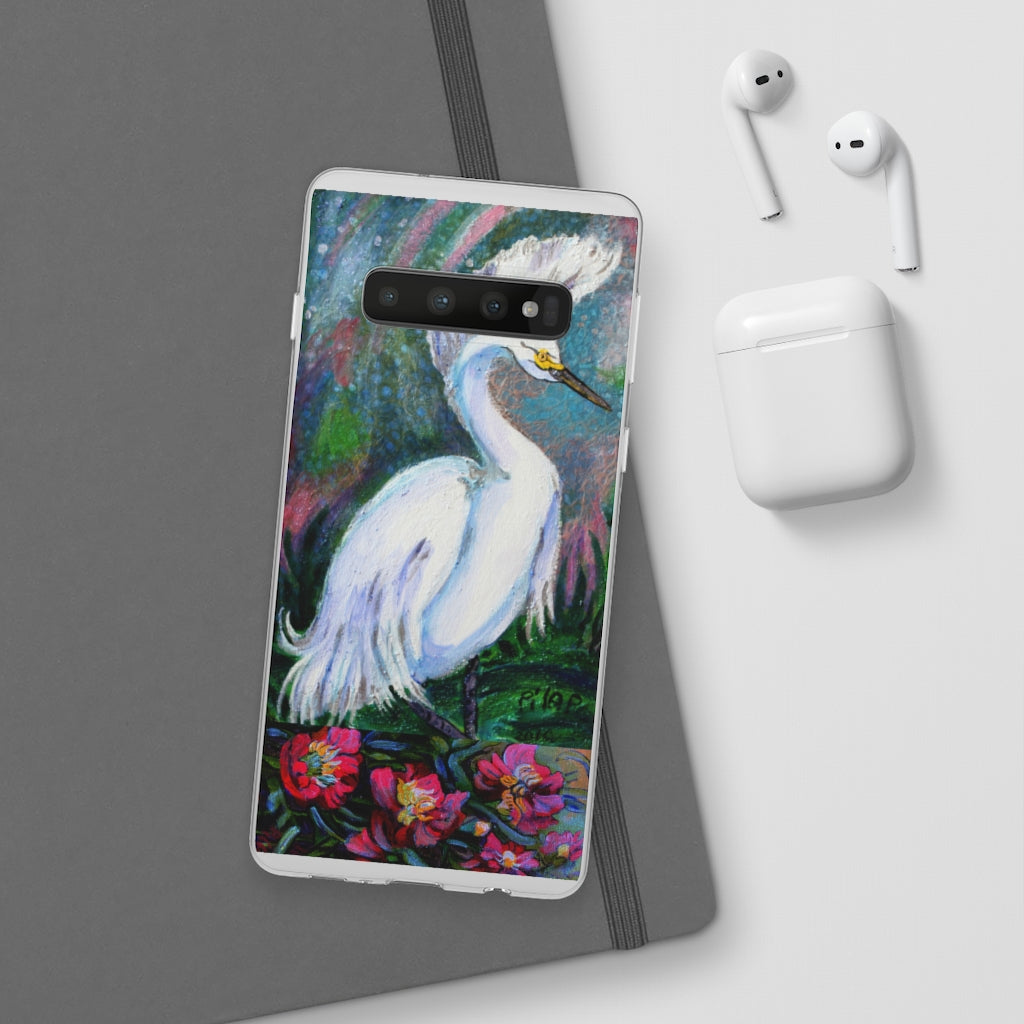 Phone Case, "Snowy Egret"