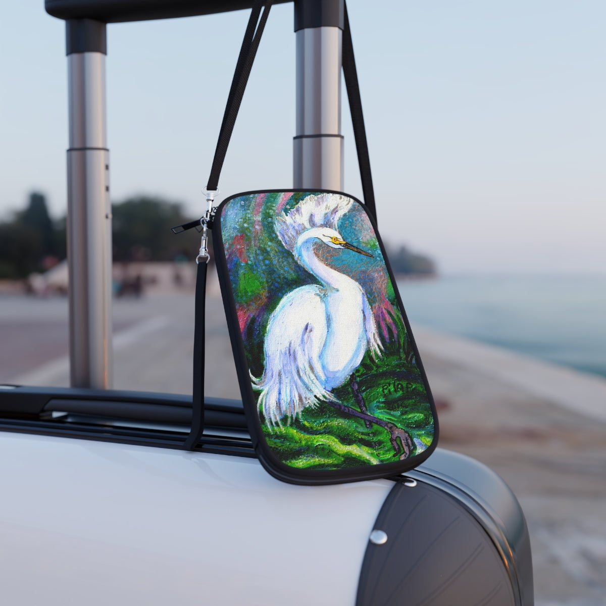 Passport Wallet - Snowy Egret