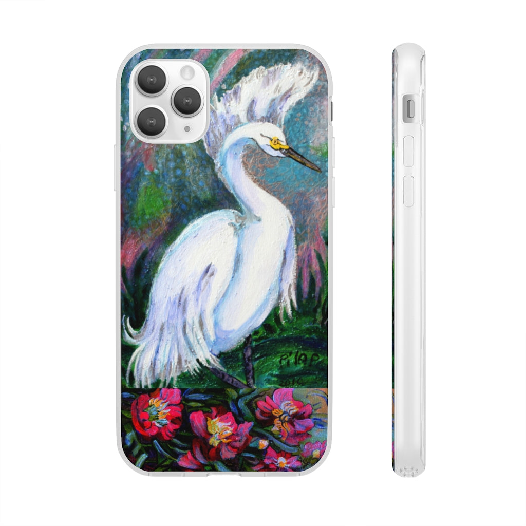 Phone Case, "Snowy Egret"