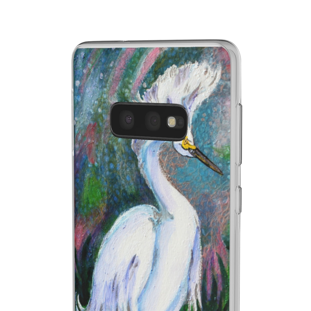 Phone Case, "Snowy Egret"