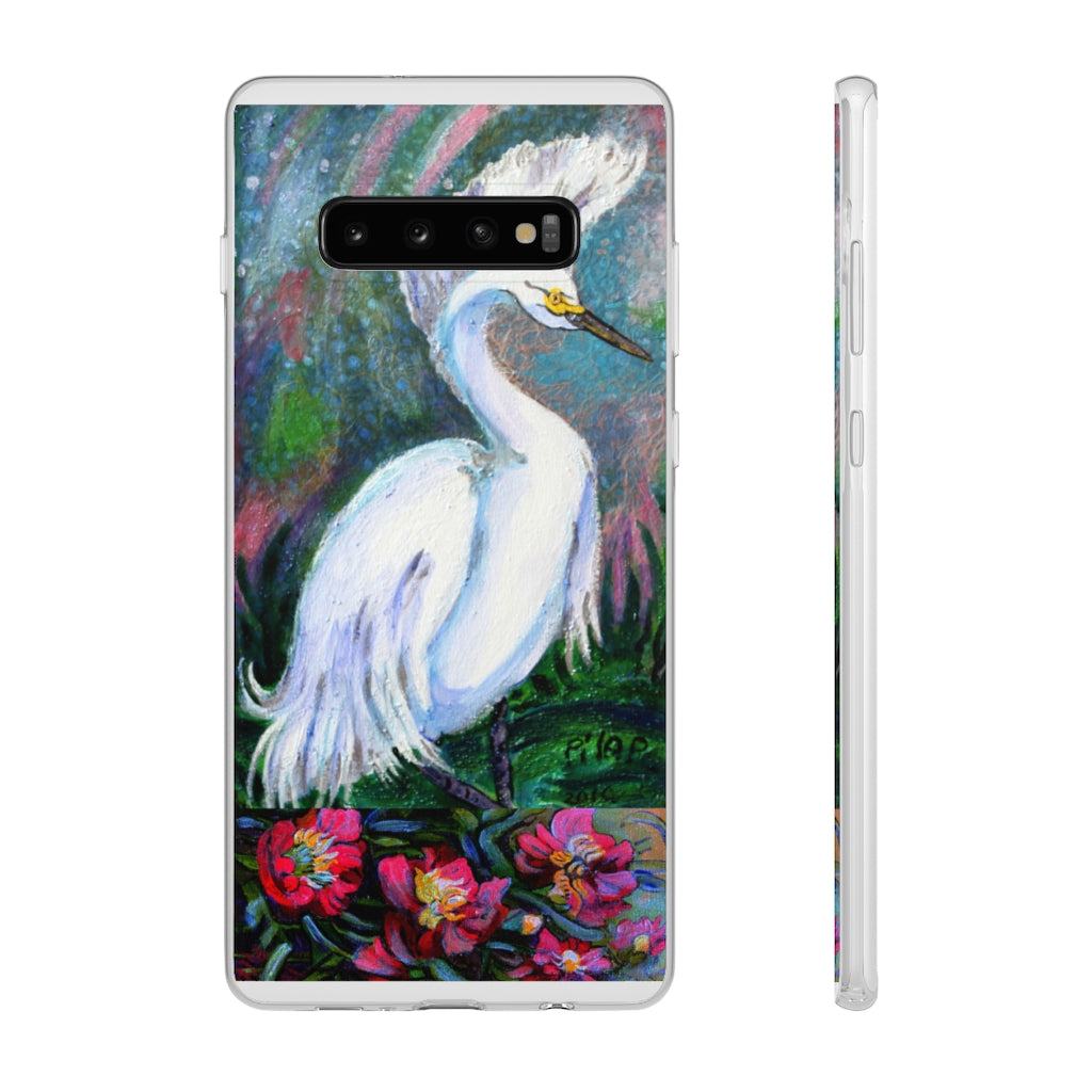 Phone Case, "Snowy Egret"