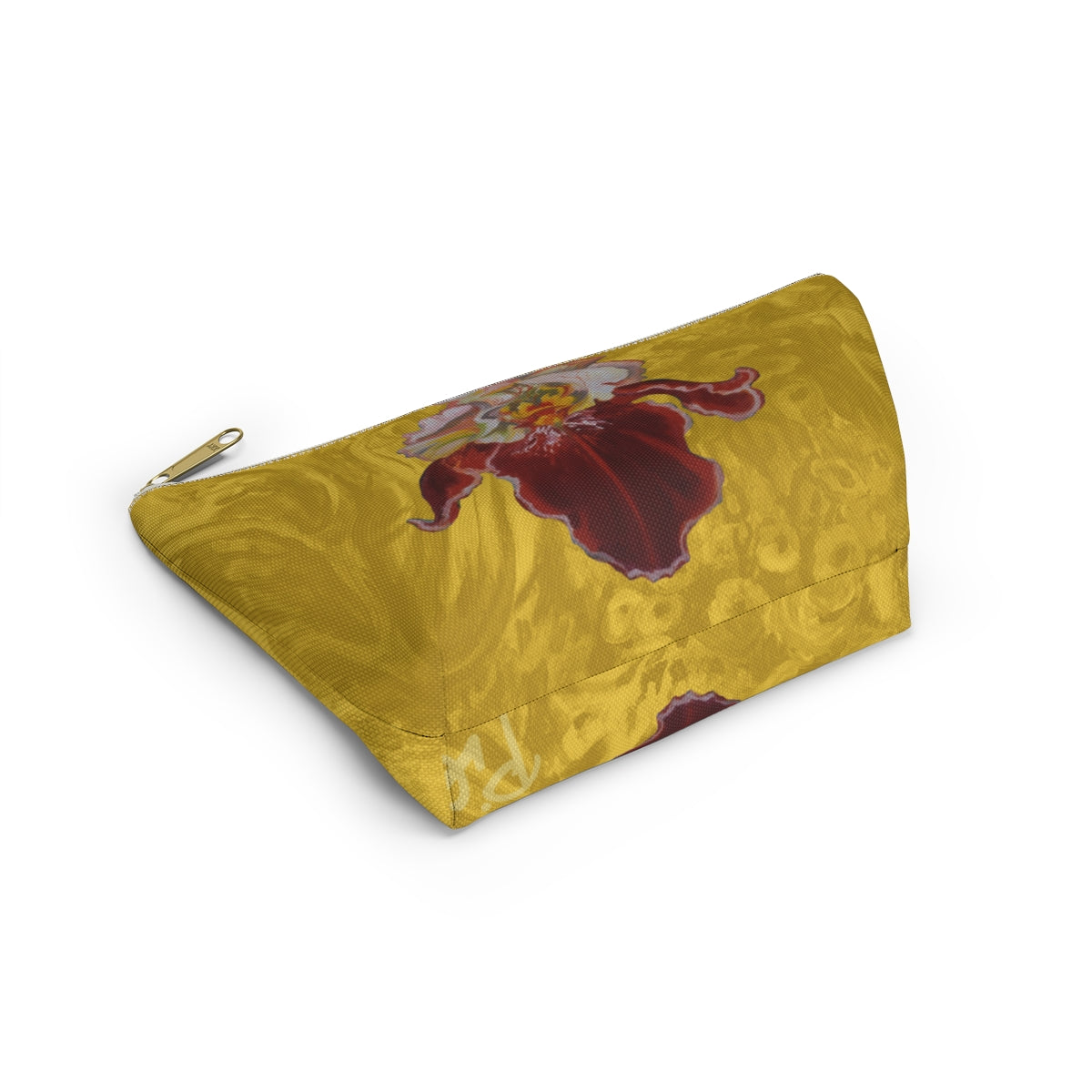Perfect Pouch "Iris on Yellow"