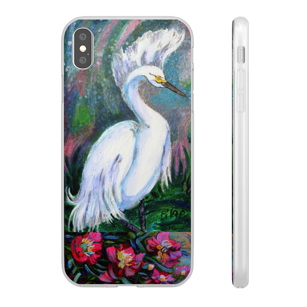 Phone Case, "Snowy Egret"