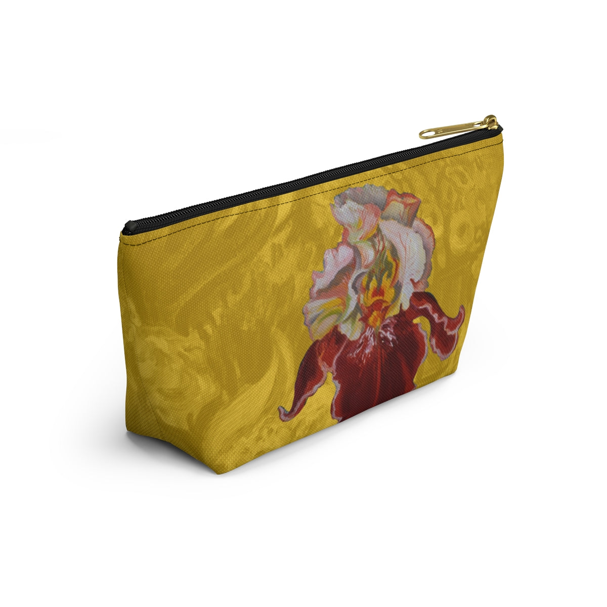 Perfect Pouch "Iris on Yellow"