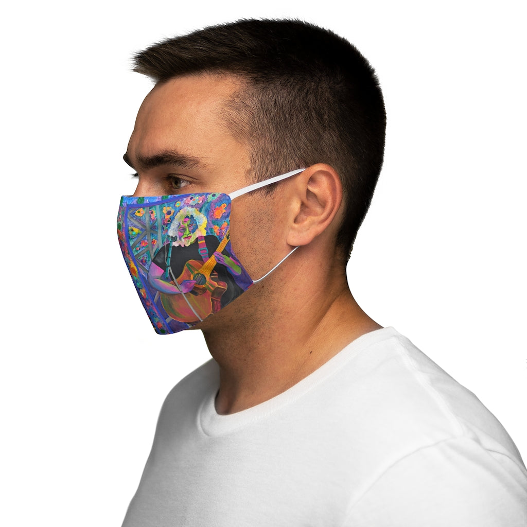 "Jerry Among the Stars" Snug-Fit Face Mask