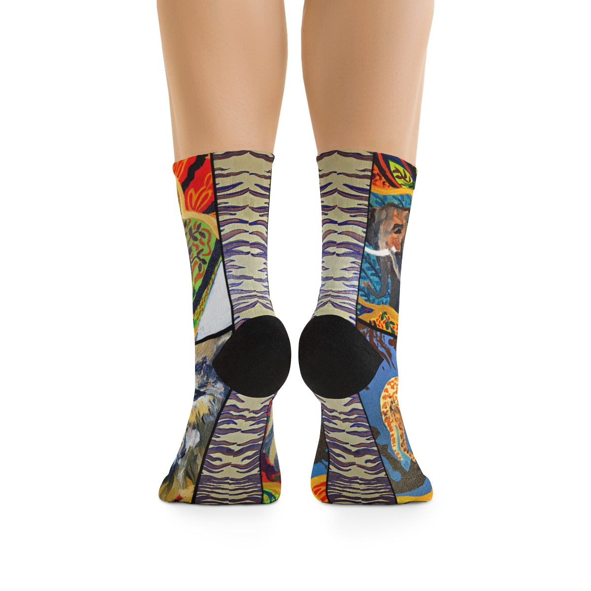 Crew Socks - African Fauna