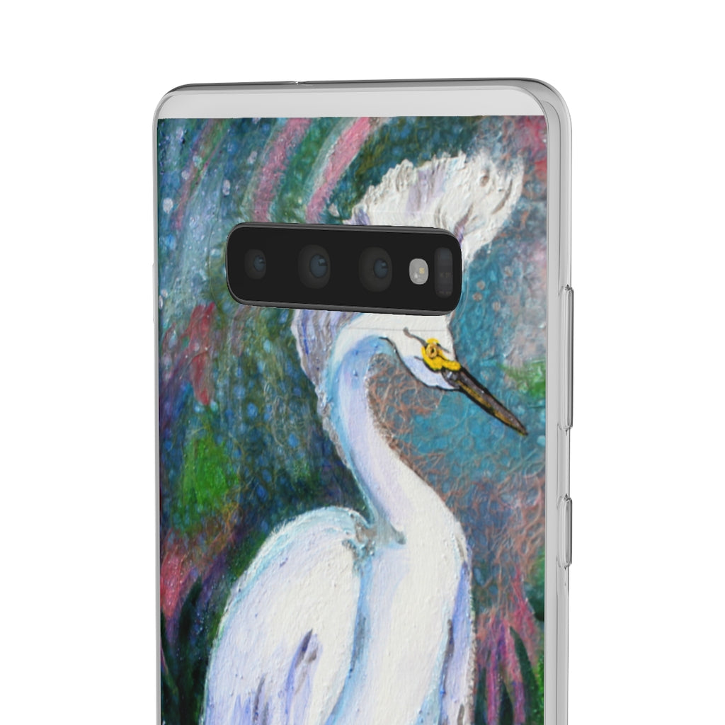 Phone Case, "Snowy Egret"