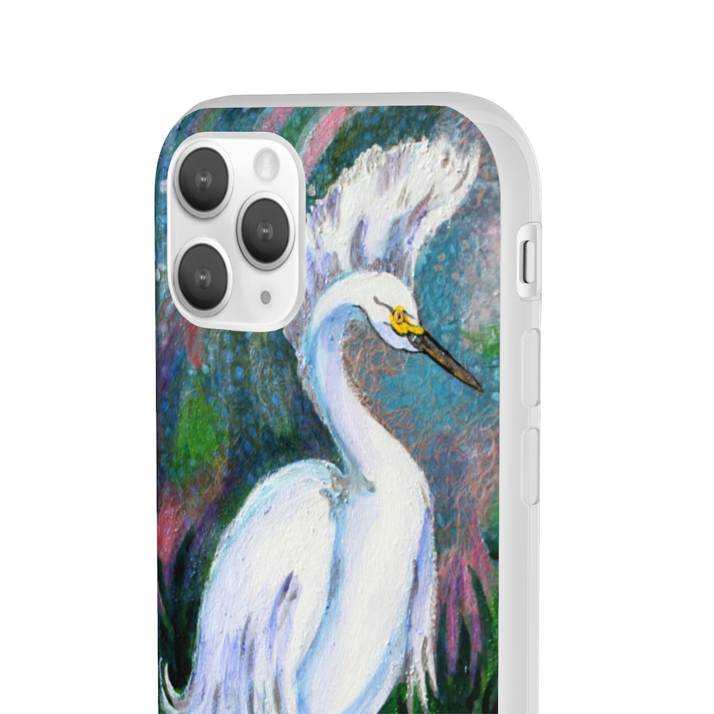 Phone Case, "Snowy Egret"