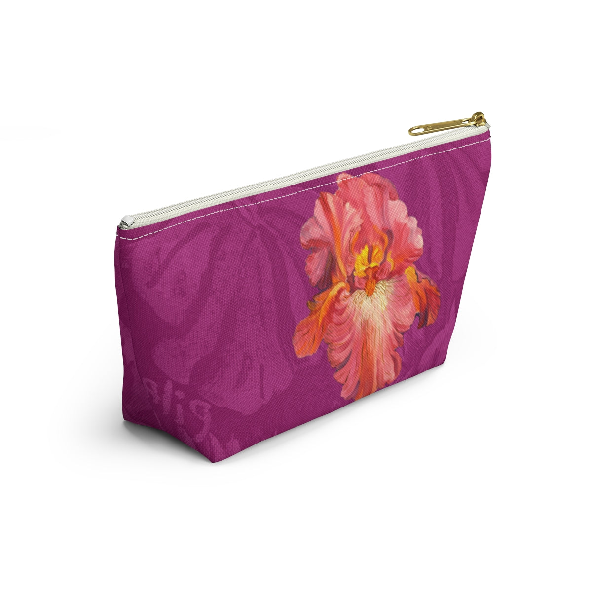 Perfect Pouch "Iris on Pink"