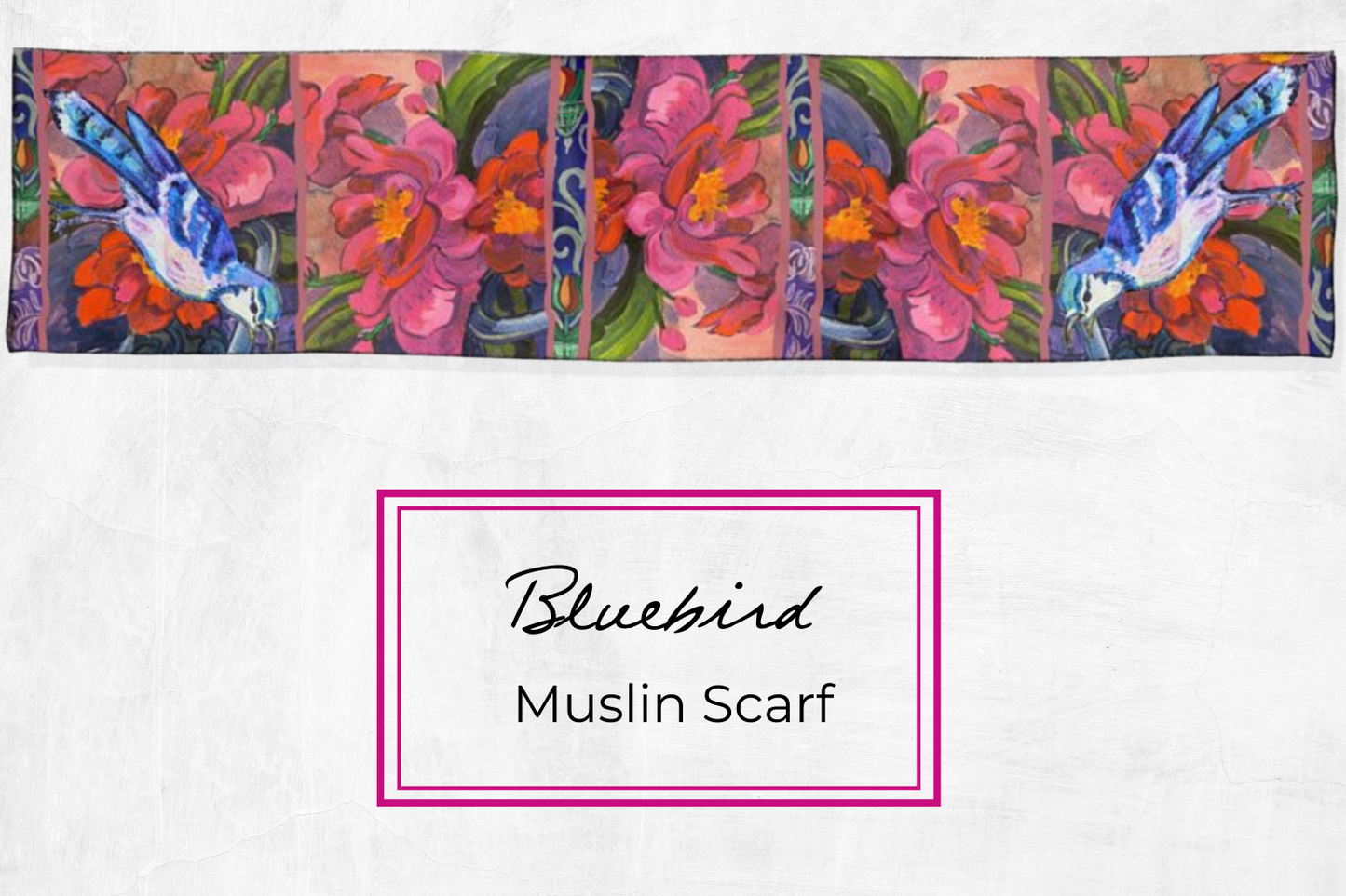 Scarf "Bluebird"