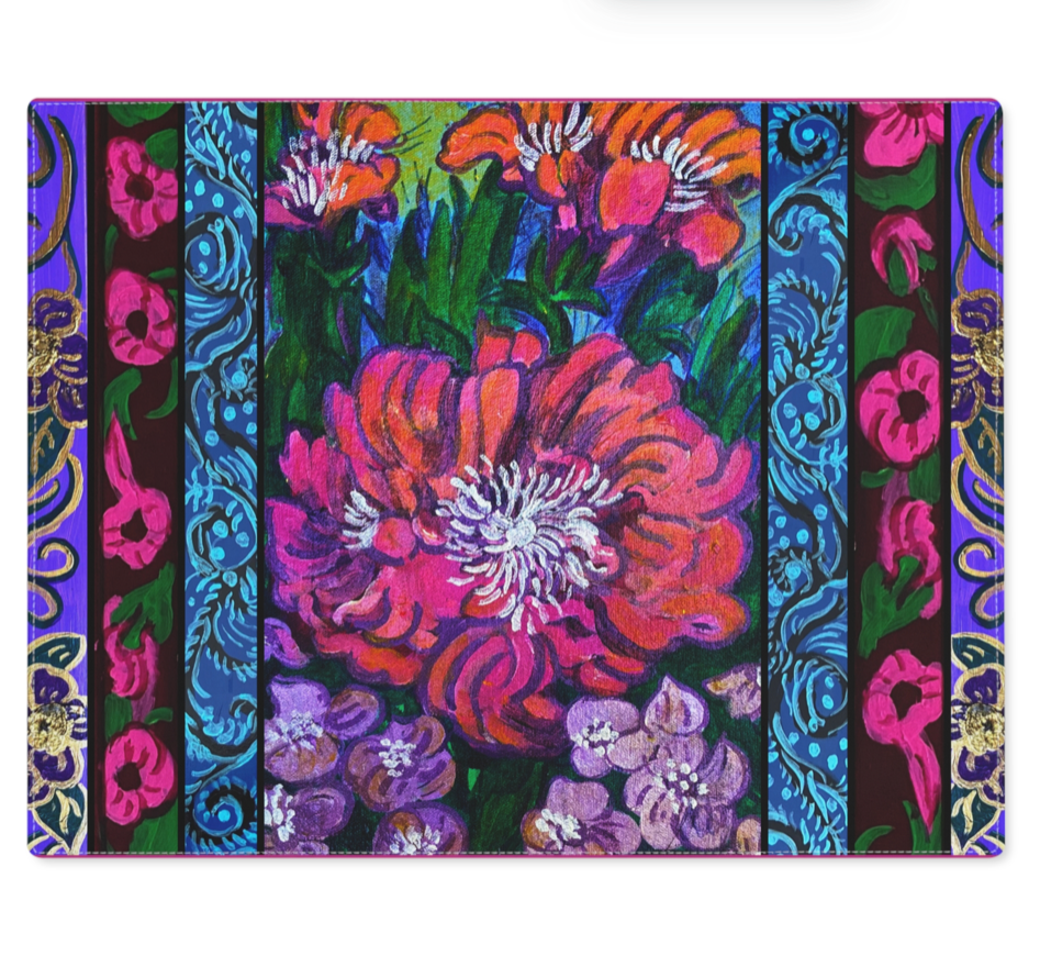 Custom Fabric Placemat "The Garden"