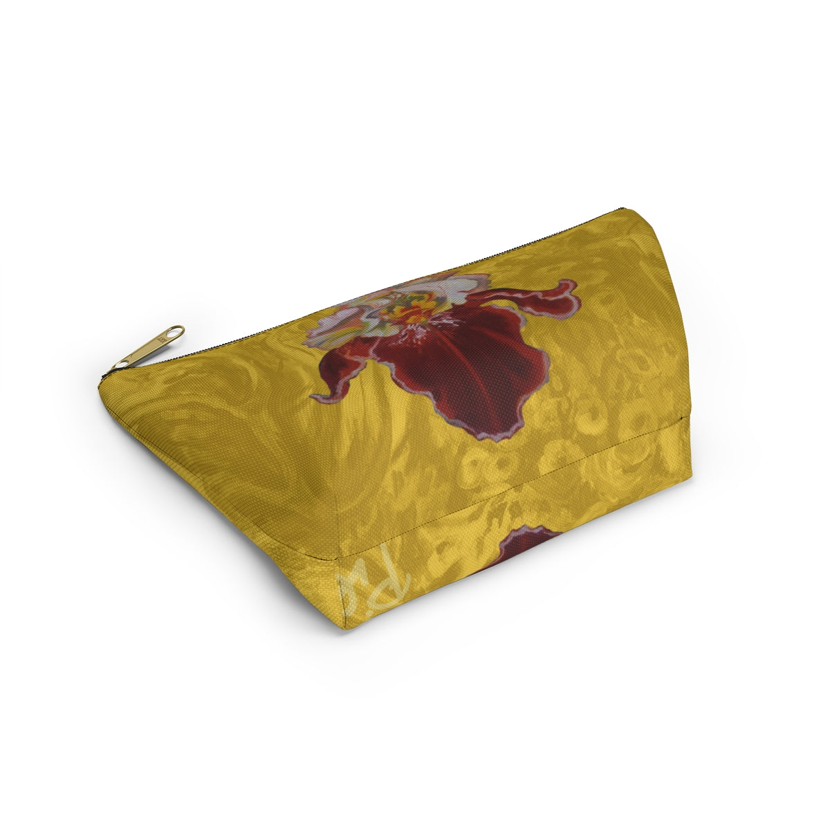Perfect Pouch "Iris on Yellow"
