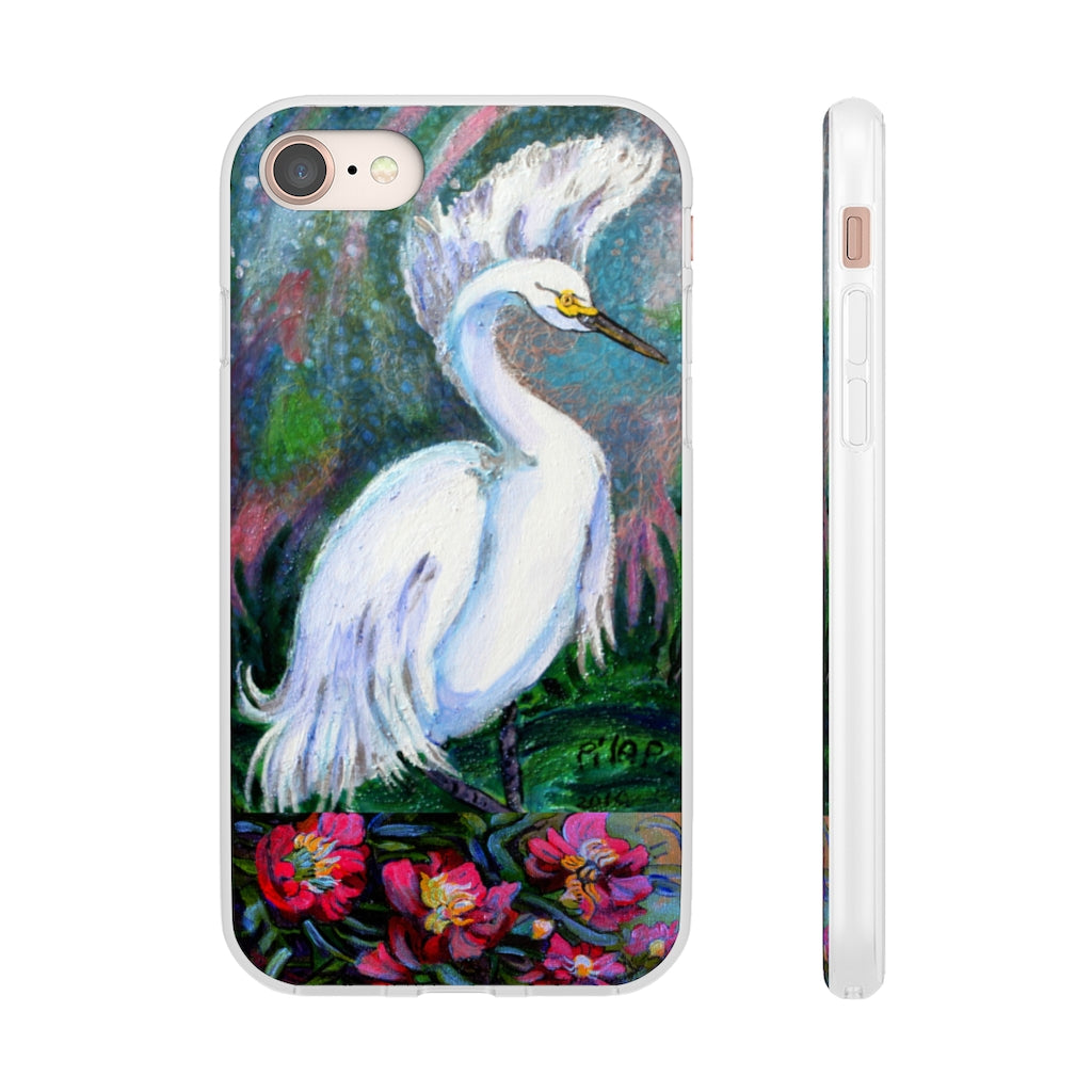 Phone Case, "Snowy Egret"