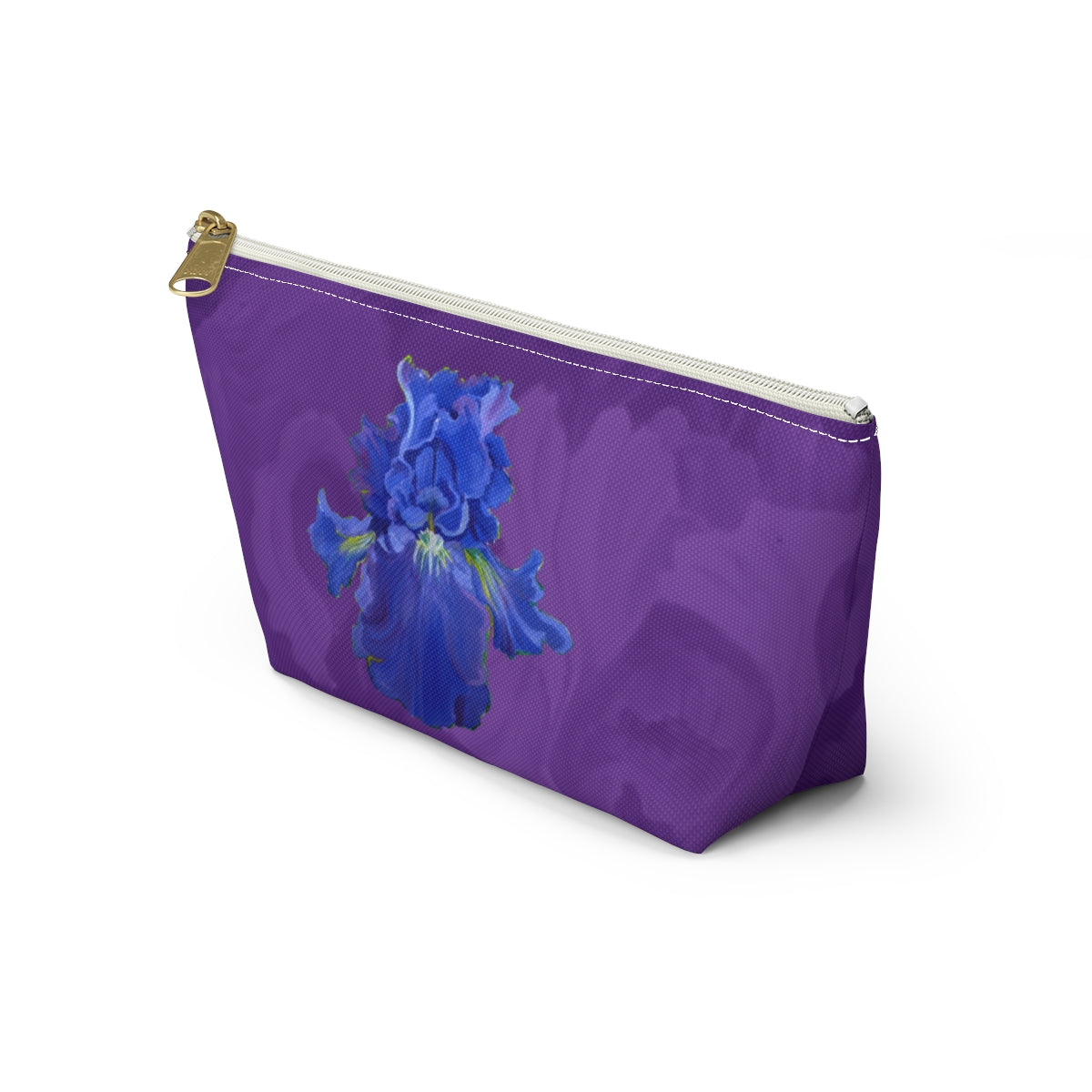 Perfect Pouch "Iris on Purple