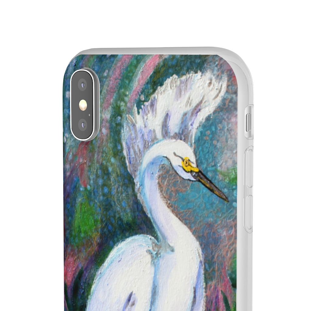 Phone Case, "Snowy Egret"