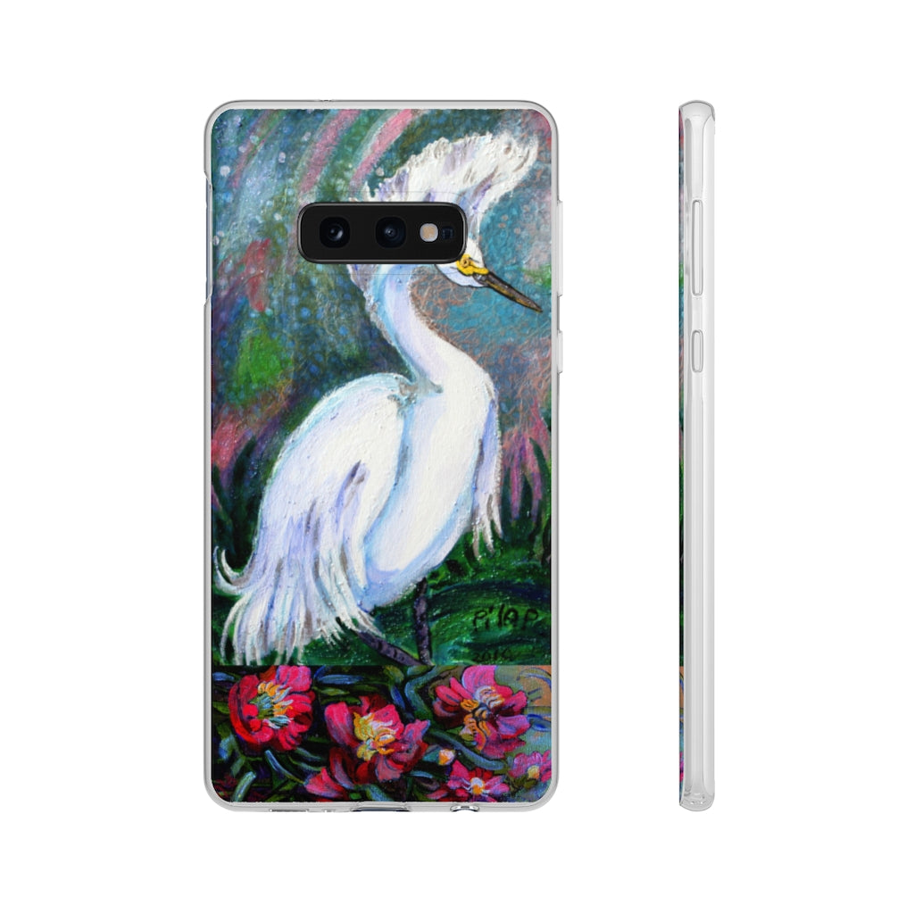 Phone Case, "Snowy Egret"