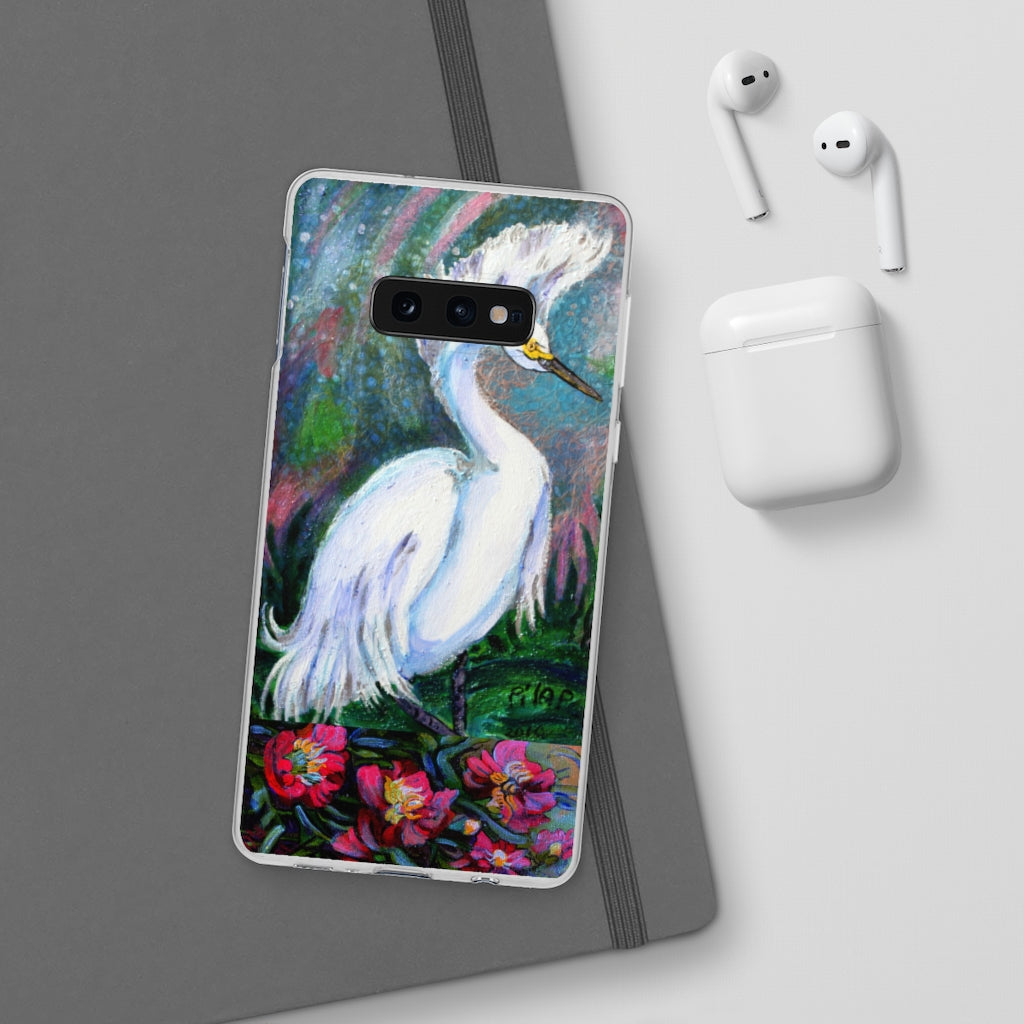 Phone Case, "Snowy Egret"