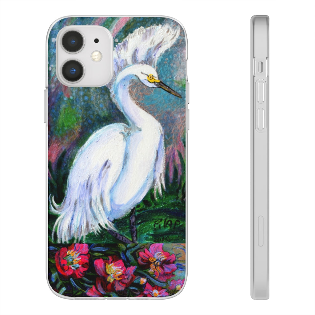 Phone Case, "Snowy Egret"