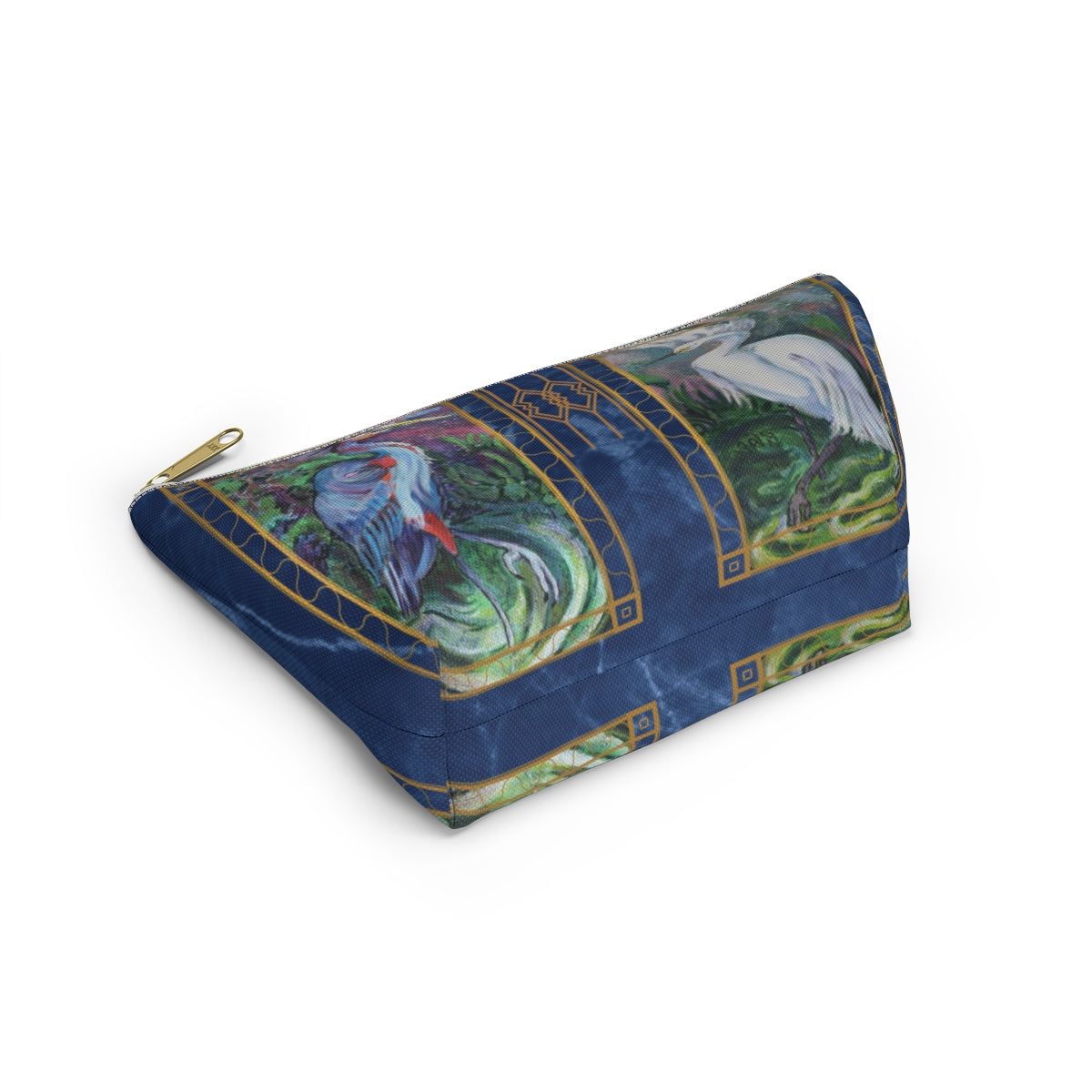 Perfect Pouch "Two Herons"