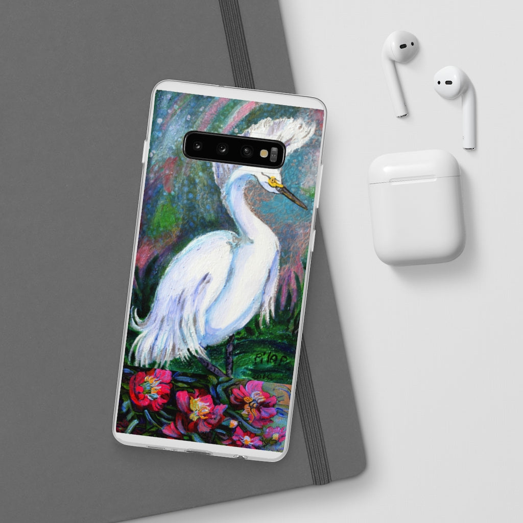 Phone Case, "Snowy Egret"