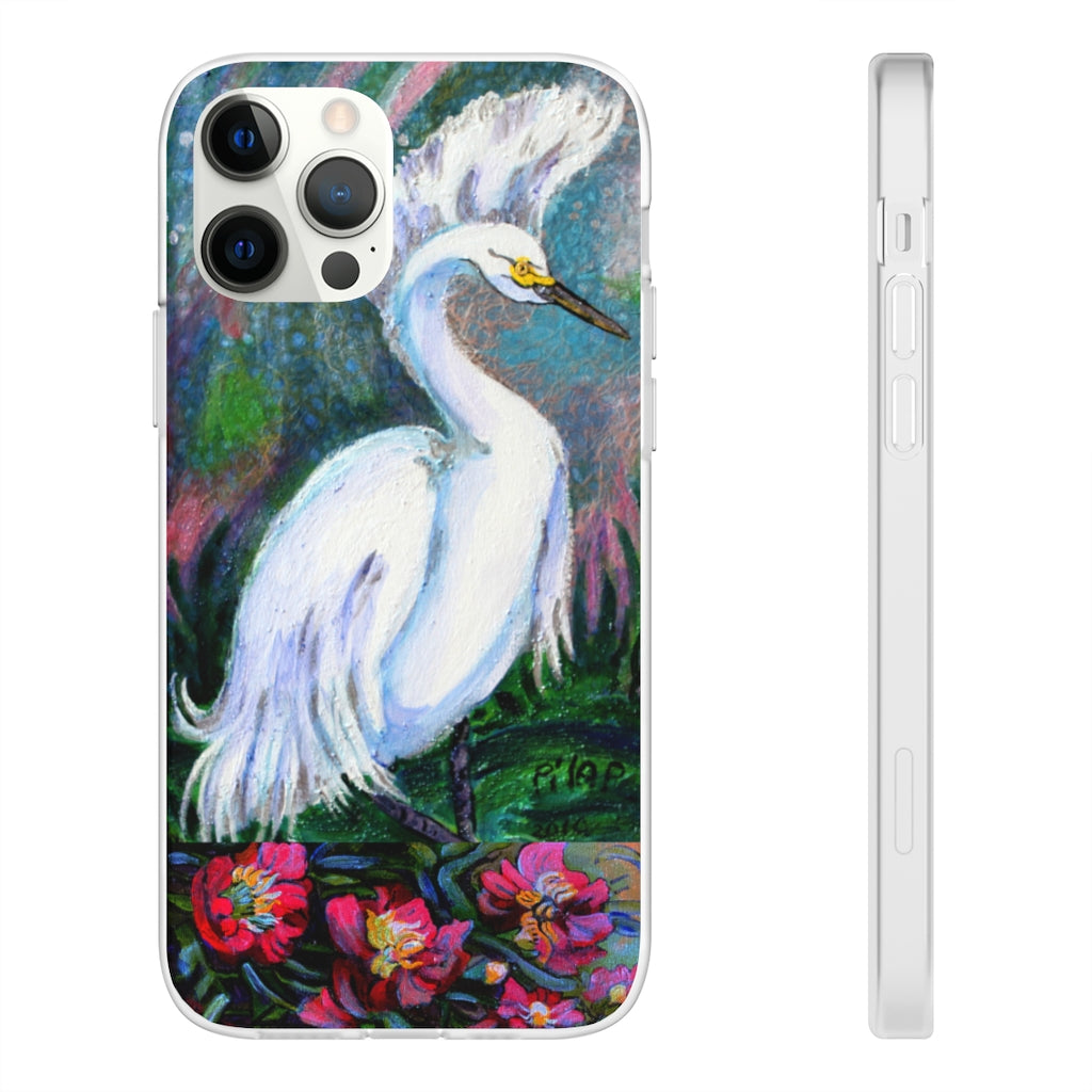 Phone Case, "Snowy Egret"