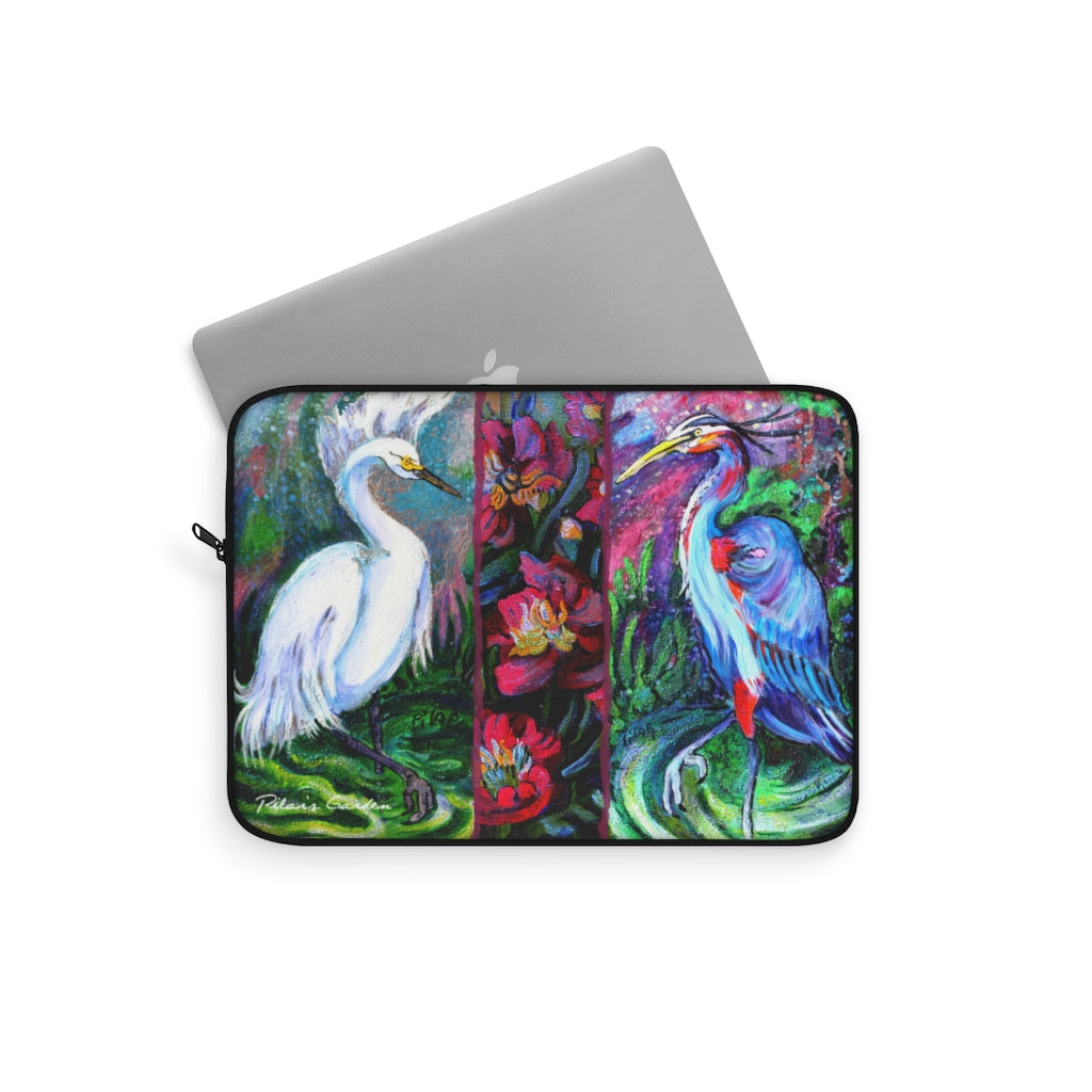 Laptop Sleeve, Two Herons