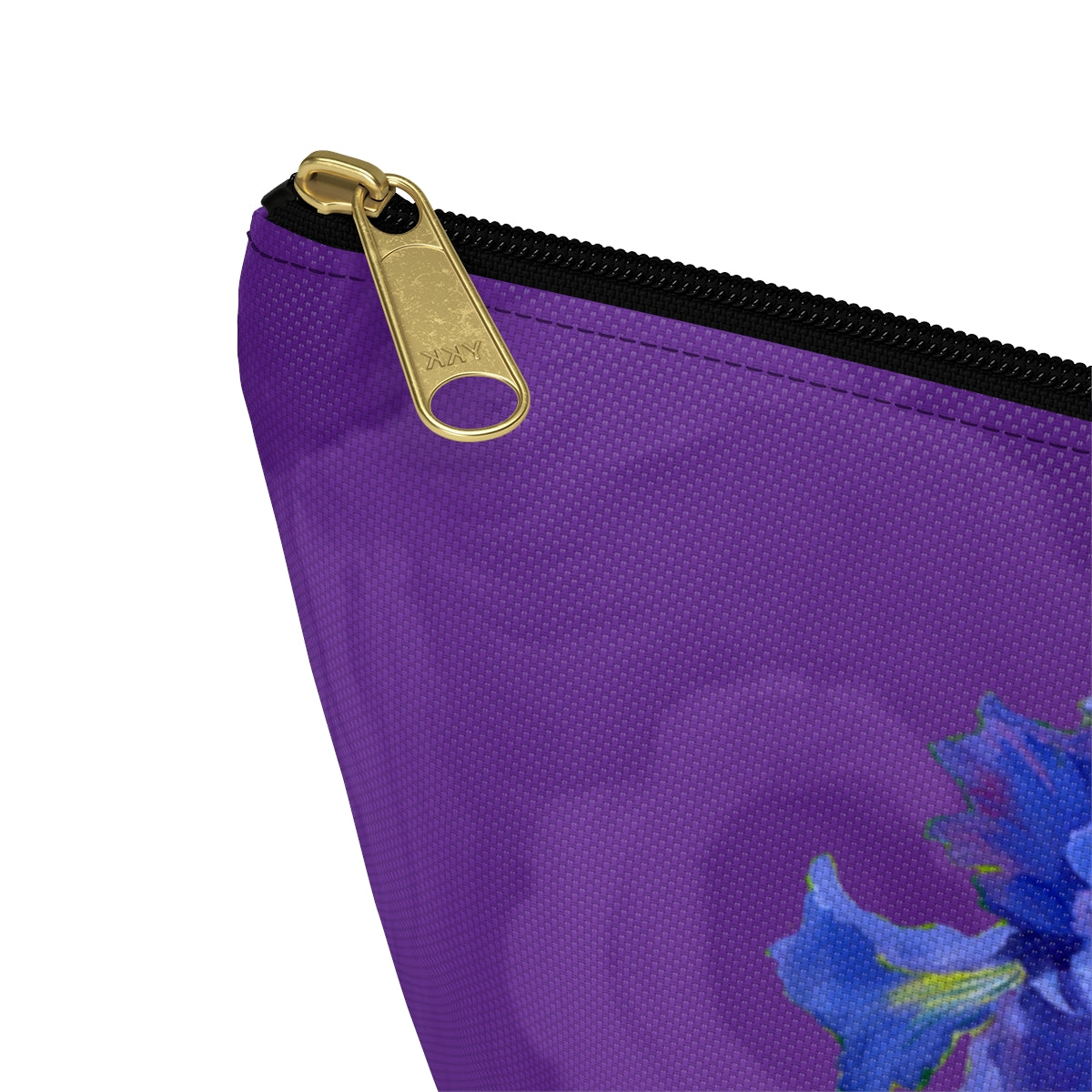 Perfect Pouch "Iris on Purple